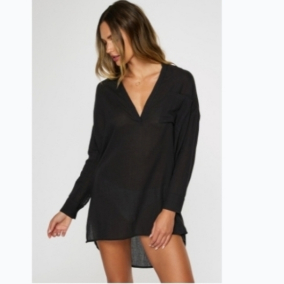 O'Neill Other - O'Neill Black V-Neck Women's Cover-up